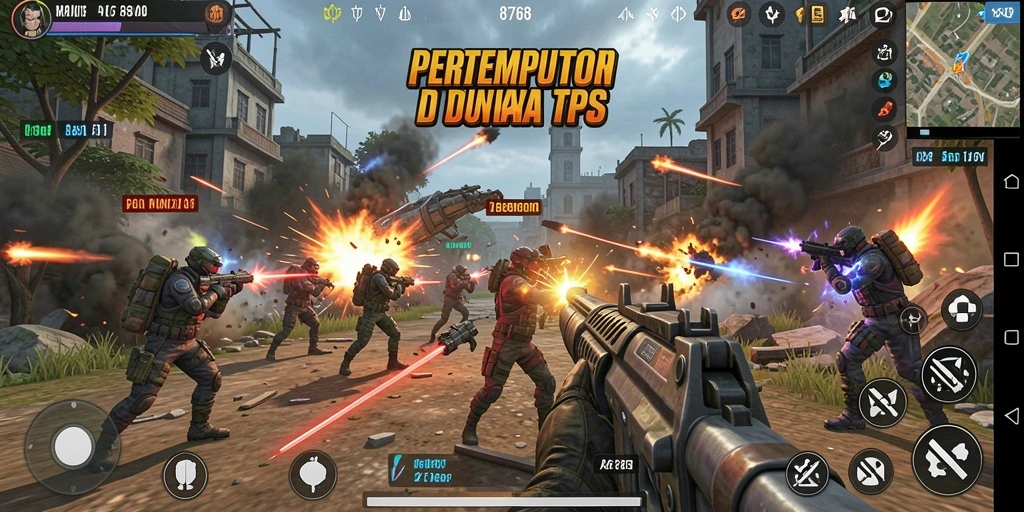 Tangkapan layar permainan TPS yang menampilkan aksi mendebarkan.