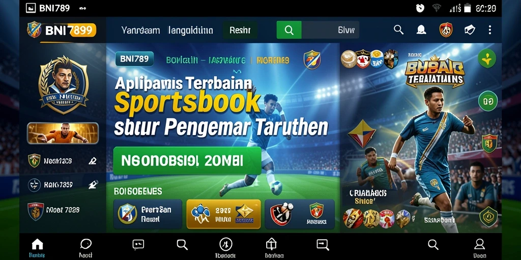 Screenshot dari gameplay Sportsbook BNI789 yang menarik dan interaktif.