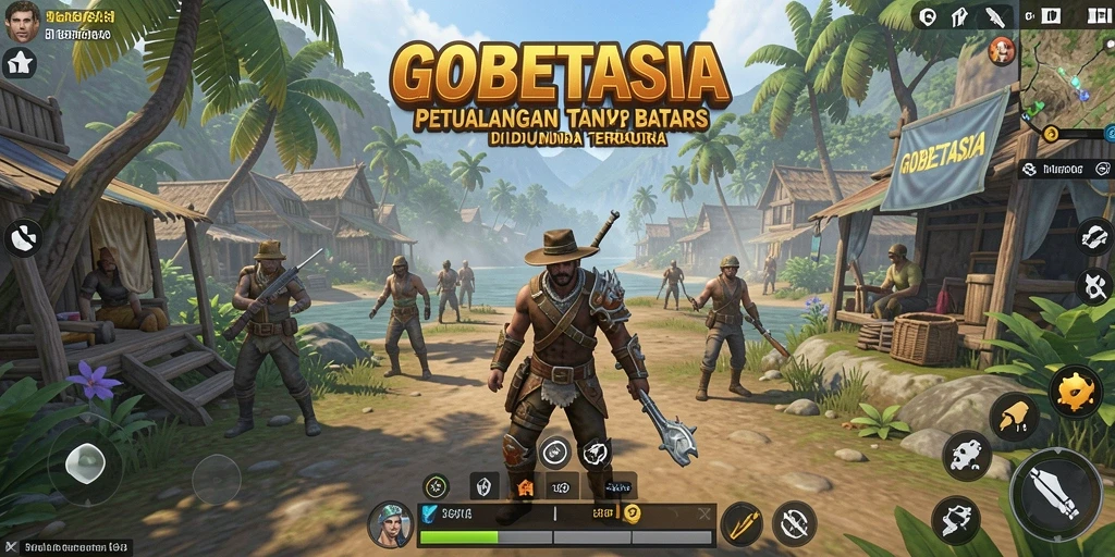 Tangkap momen seru dalam dunia terbuka GOBETASIA.