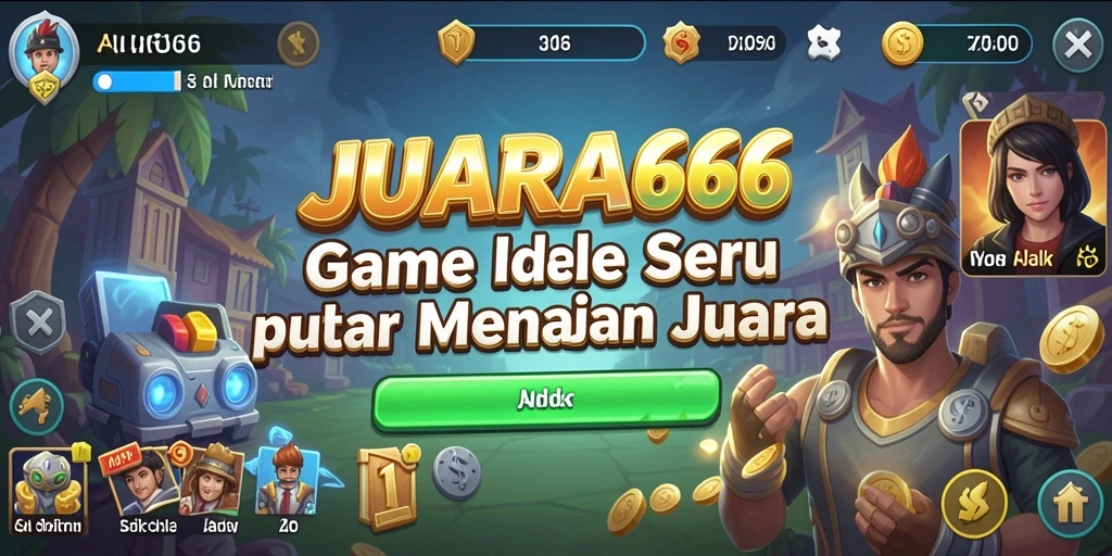 Tangkapan layar menunjukkan momen seru gameplay JUARA666 yang penuh warna.