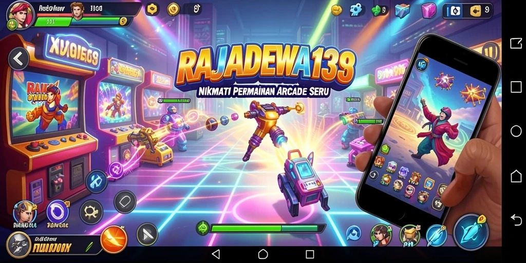 Tampilan gameplay RAJADEWA138 yang menarik dan penuh aksi.