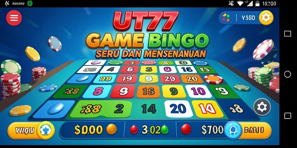 Tampilan gameplay UT77 yang menarik dan penuh aksi Bingo.