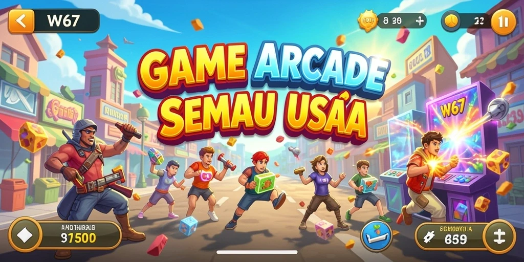 Gambaran gameplay W67 yang penuh aksi dan seru.